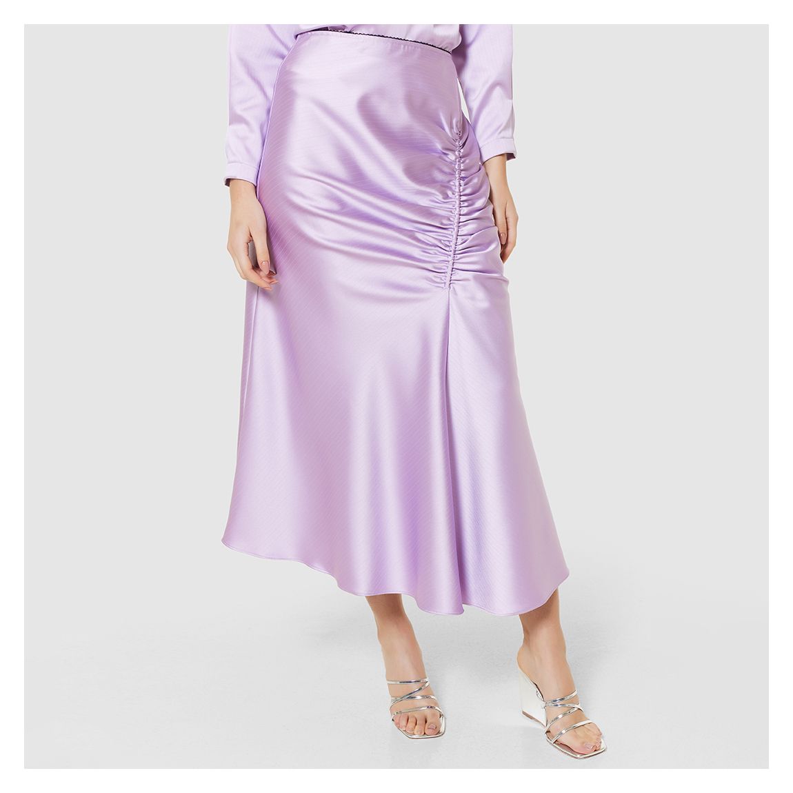 Lilac Midi Skirt main product photo