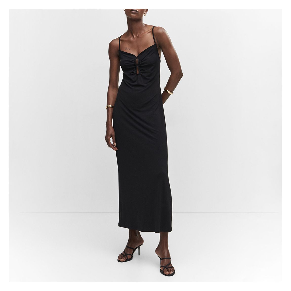Black Cami Maxi Dress main product photo