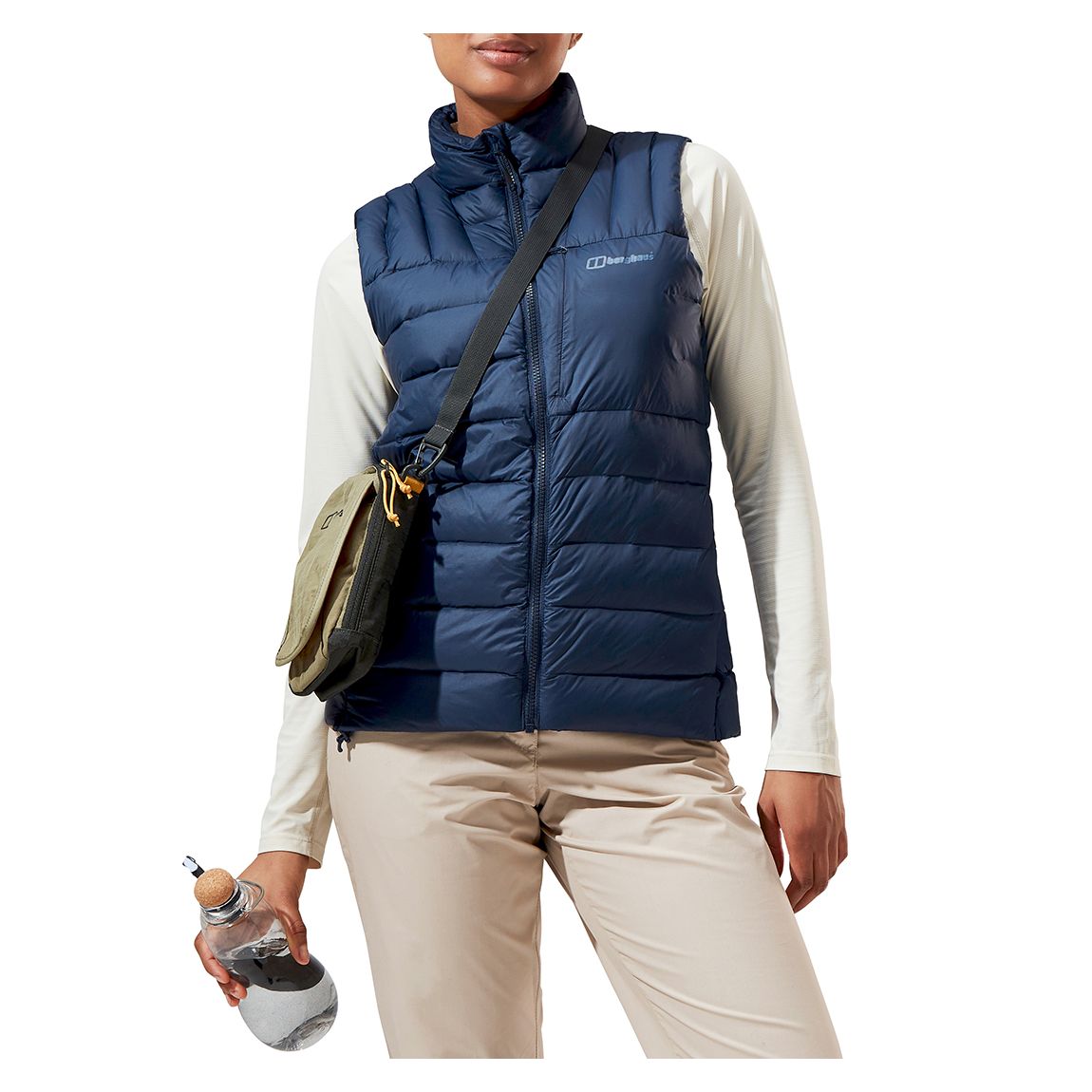 Navy Silksworth Gilet main product photo