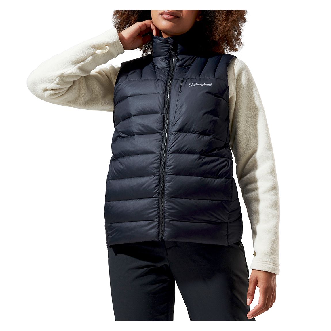 Black Silksworth Gilet main product photo