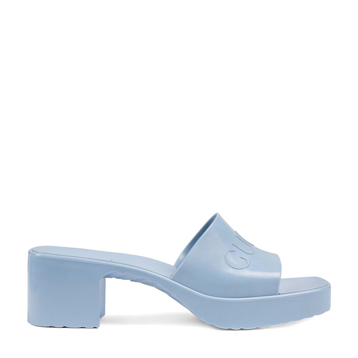 Size 9 Only- Women's Blue Heeled Sandals main product photo