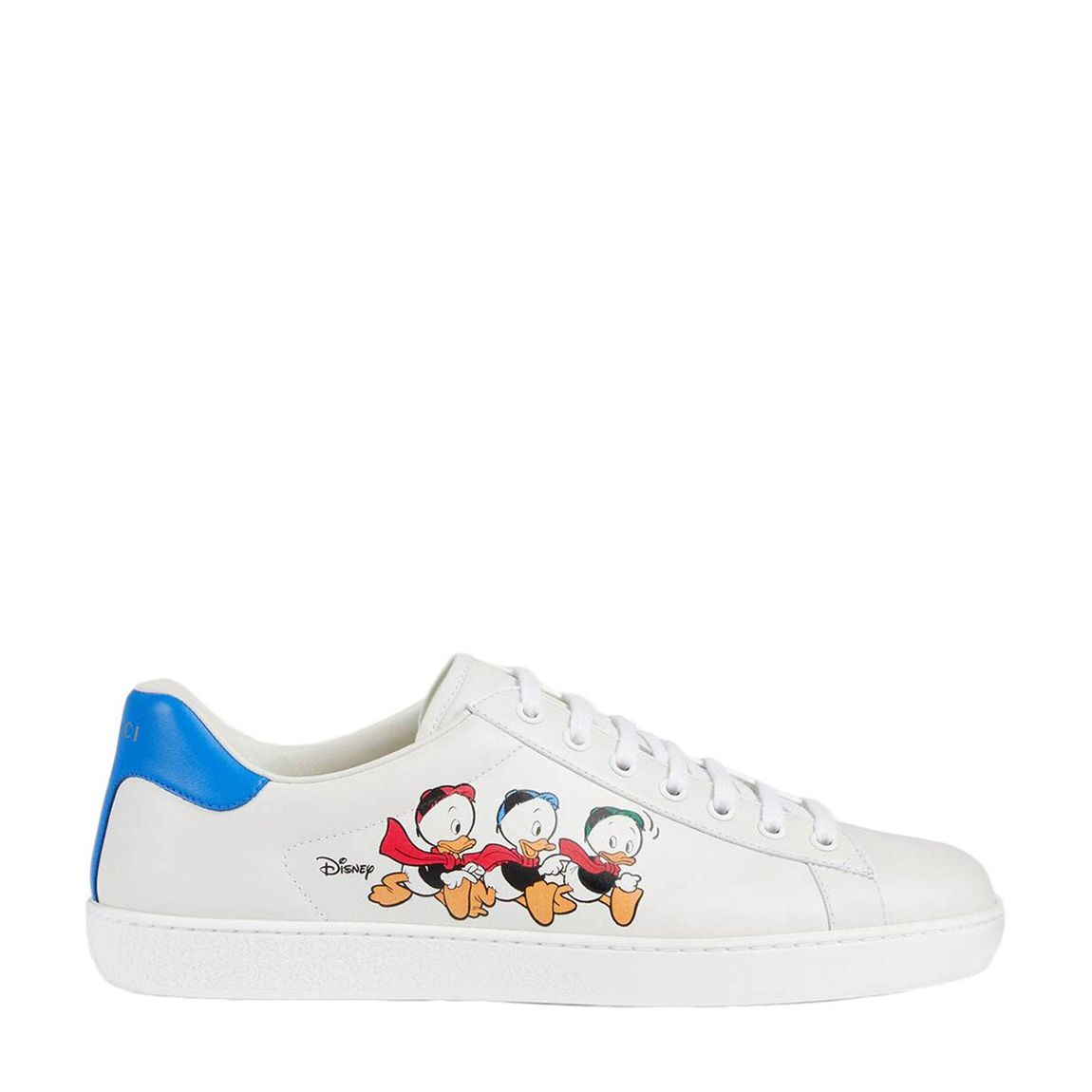 Women's White Leather Trainers main product photo