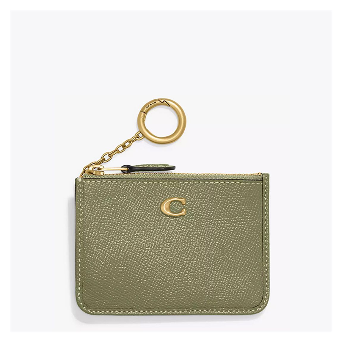 Moss Crossgrain Mini Id Skinny Card Holder main product photo