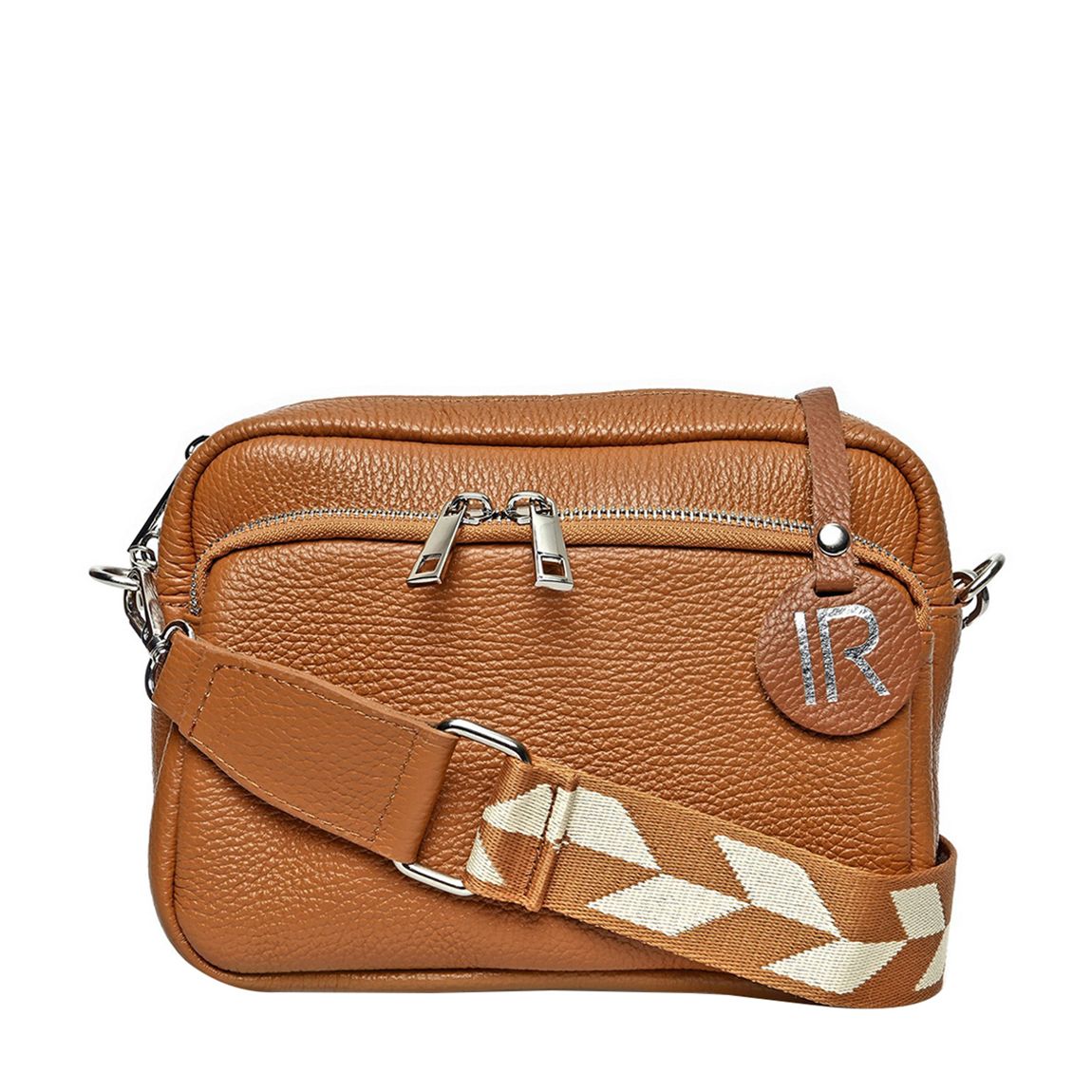 Brown Leather Crossbody Bag main product photo