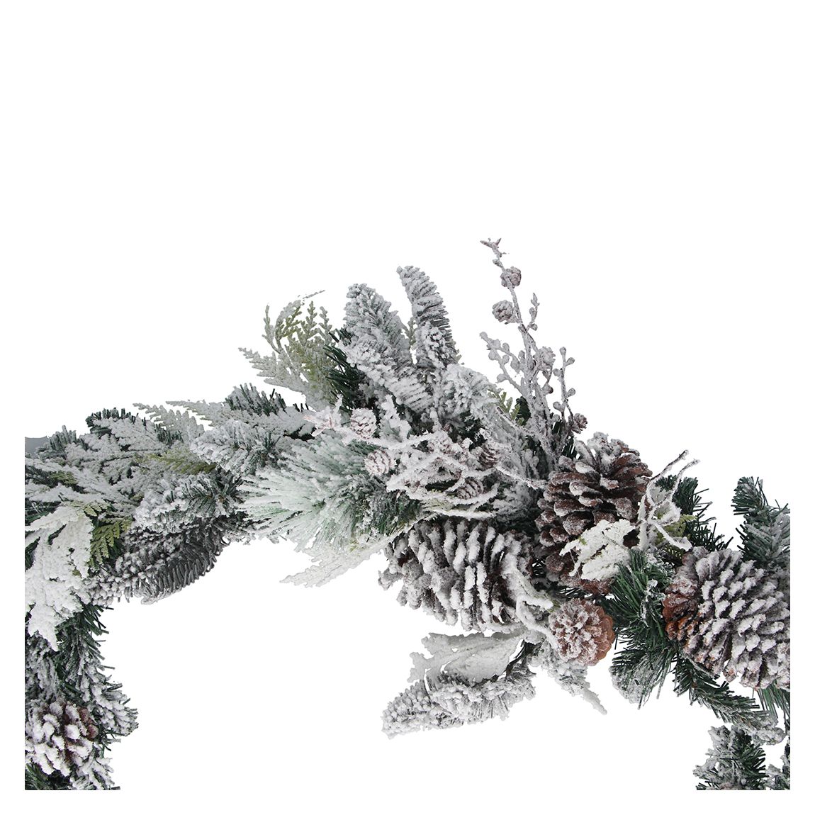Snowy Fir & Cone Garland main product photo