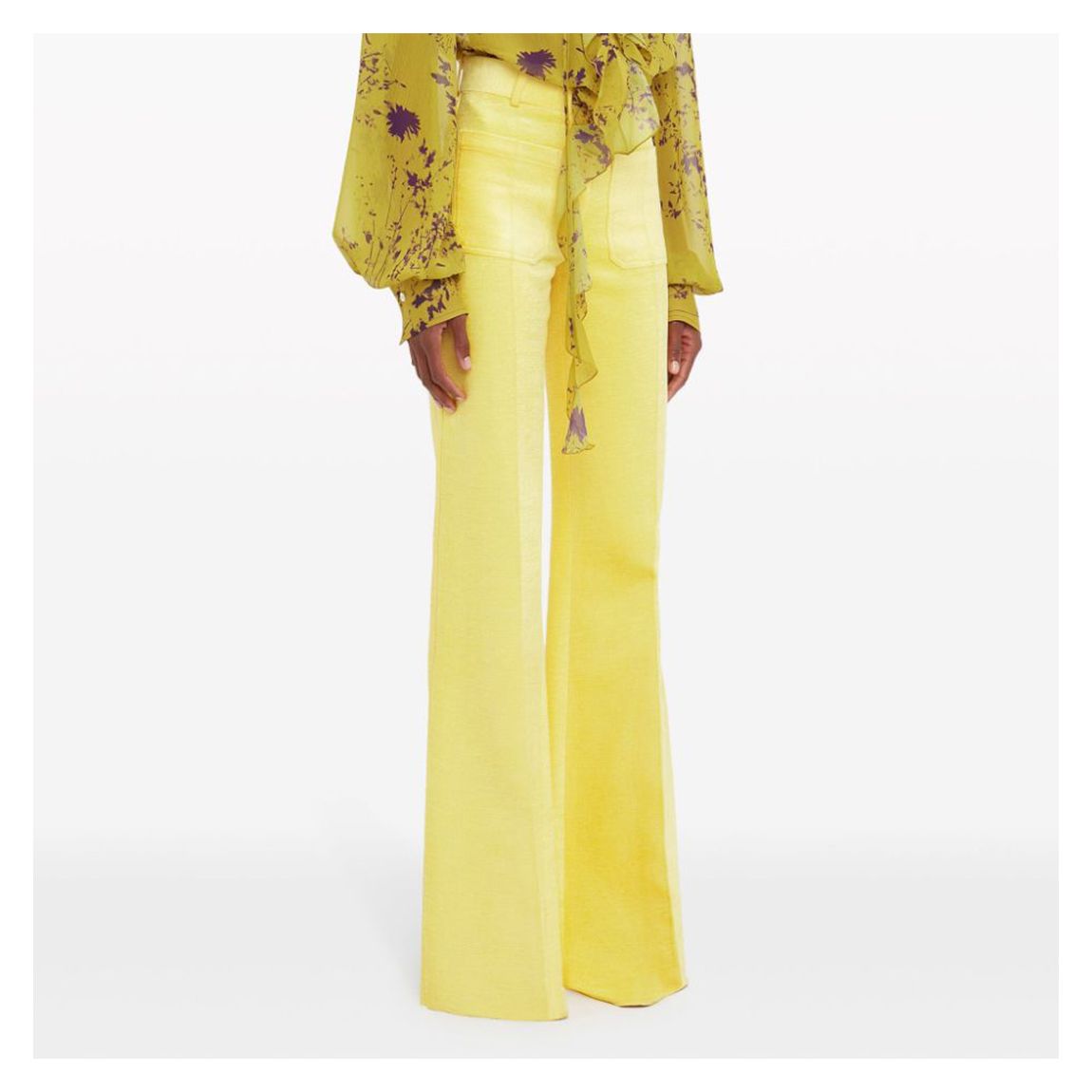 Yellow Alina Trouser main product photo