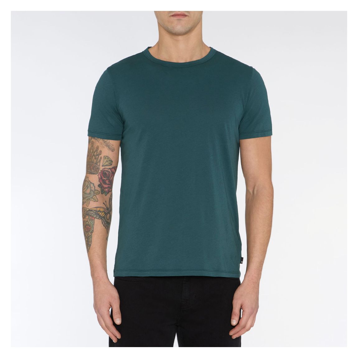 Green Featherweight Cotton T-Shirt main product photo