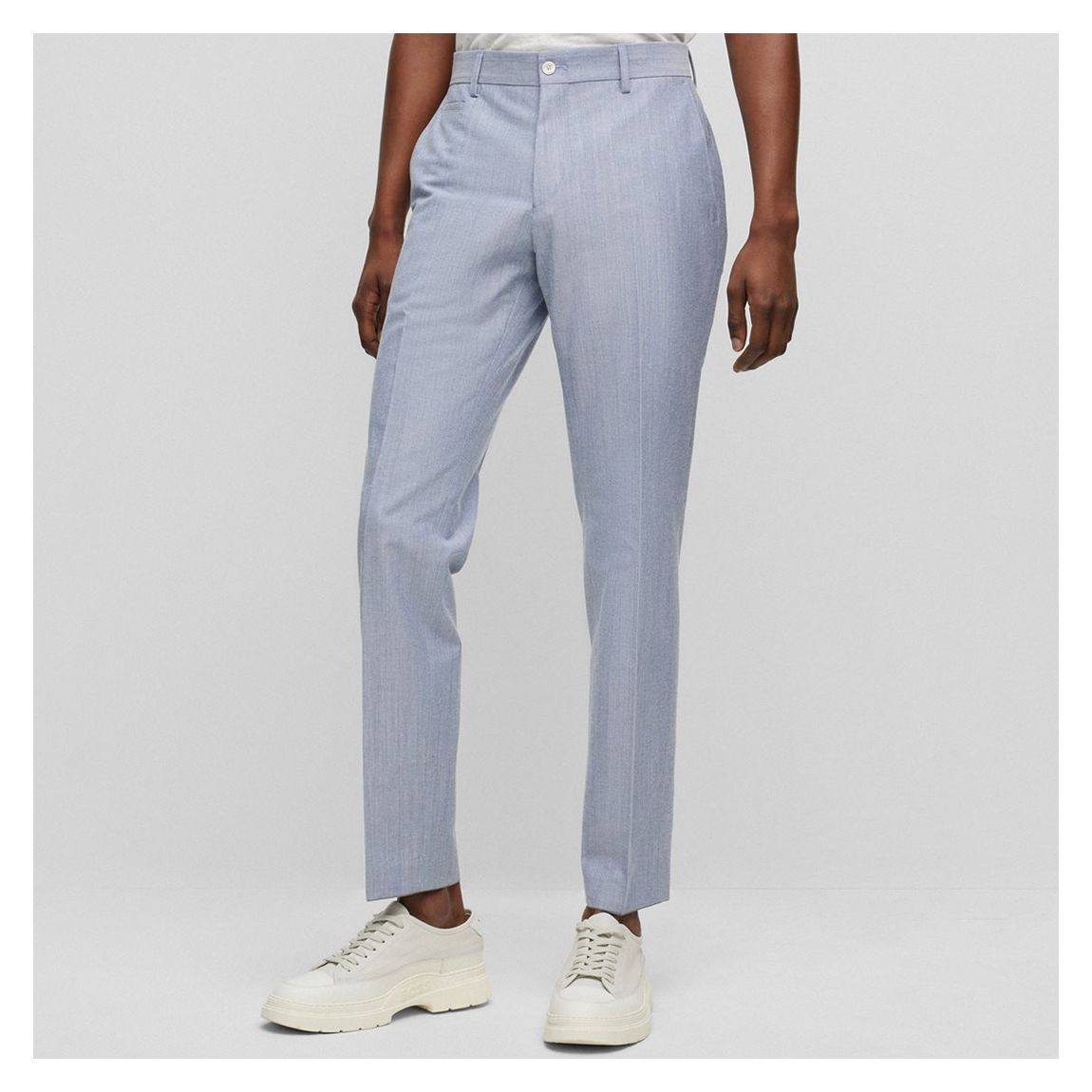 Blue Genius Wool Blend Trousers main product photo