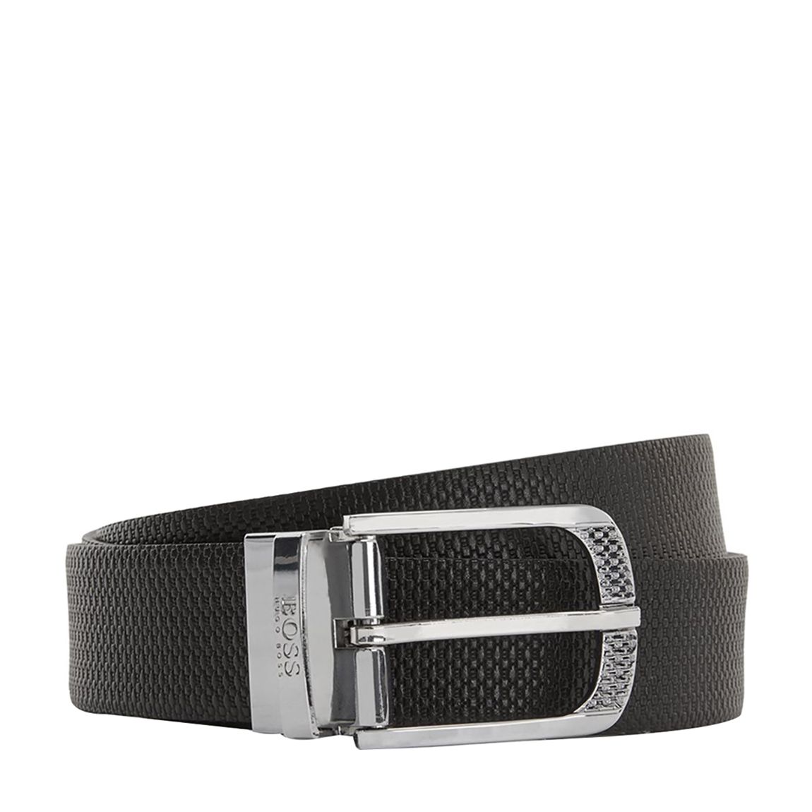 Black Gimarc Textured Leather Belt main product photo