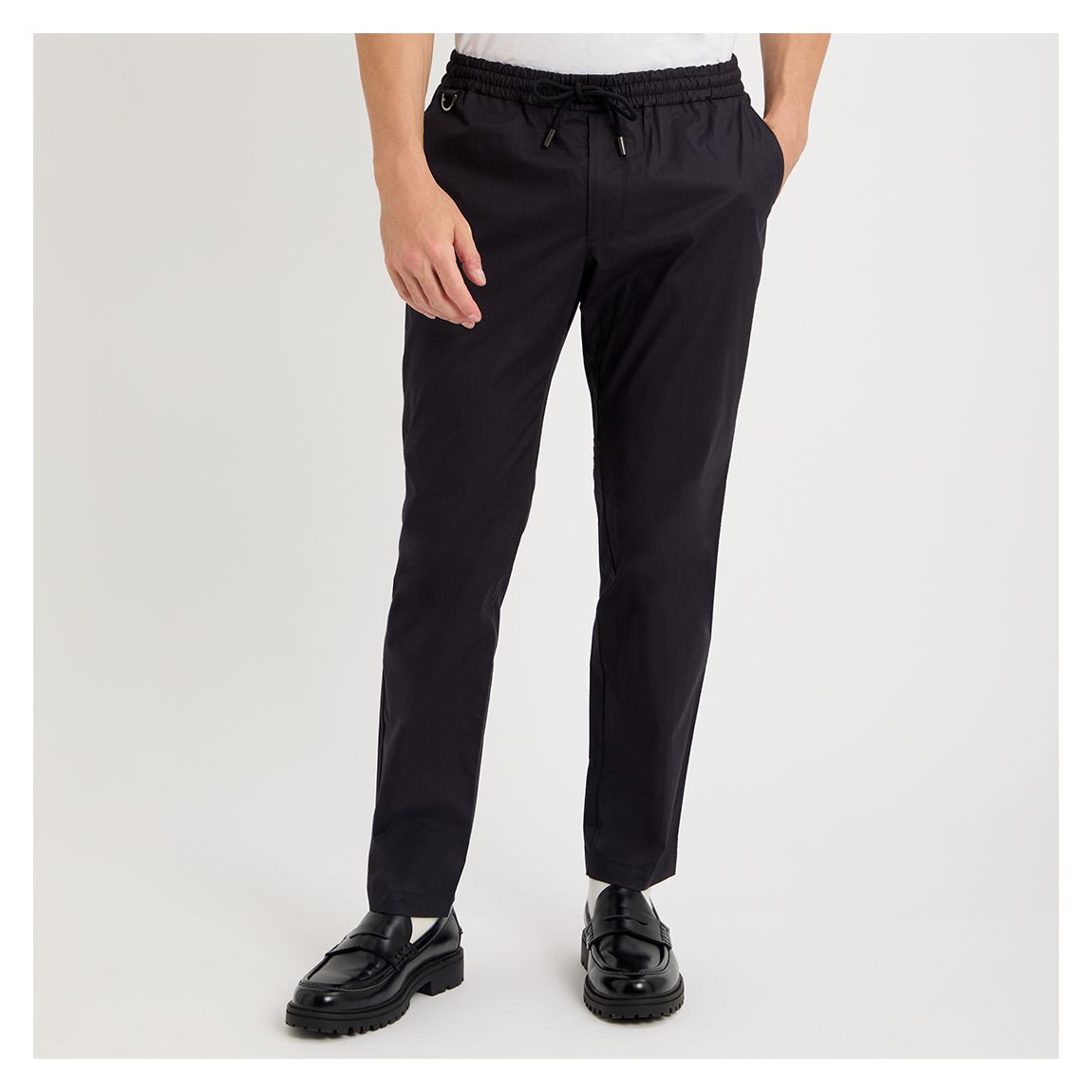 Black Banks Drawstring Trousers main product photo