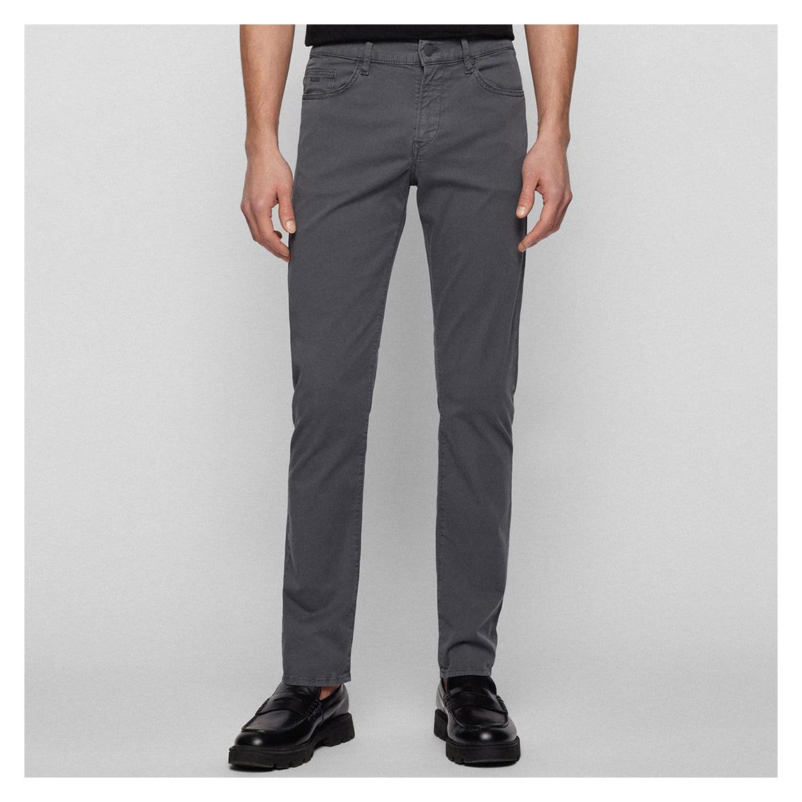 Grey Delaware Slim Stretch Jeans main product photo
