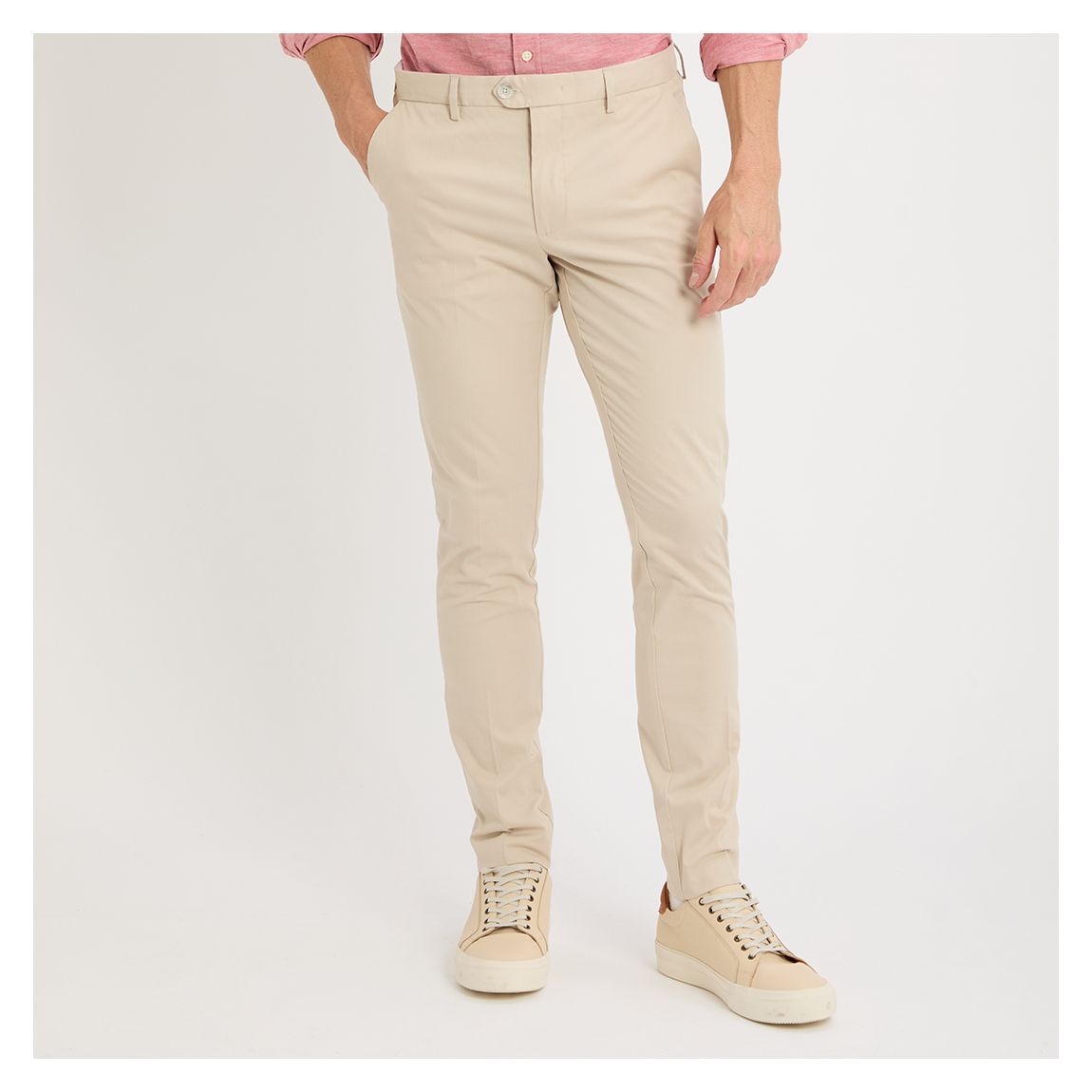 Beige Kaito Trousers main product photo