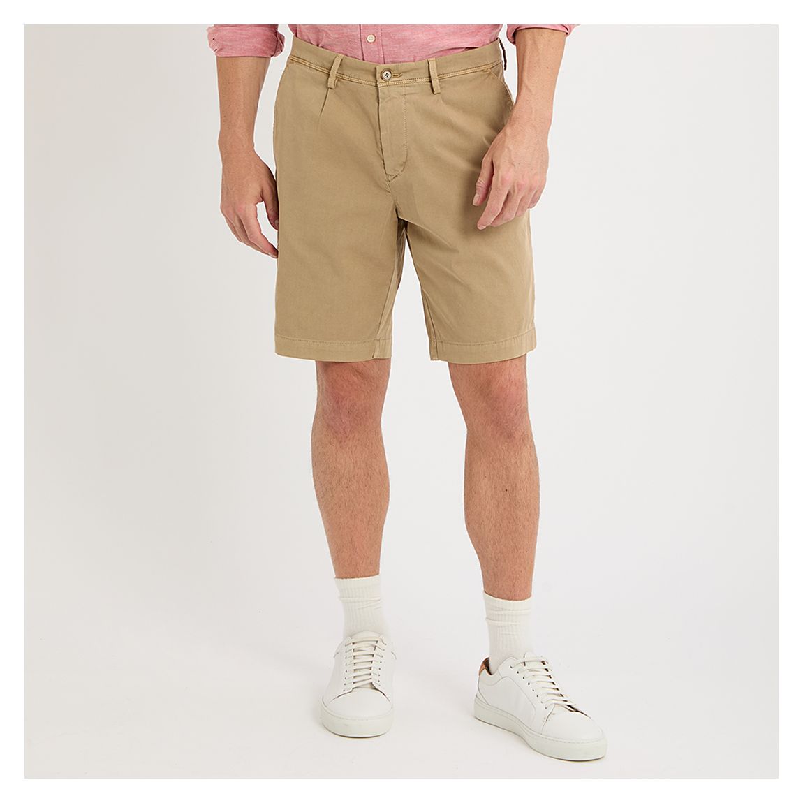 Beige Slice Shorts main product photo
