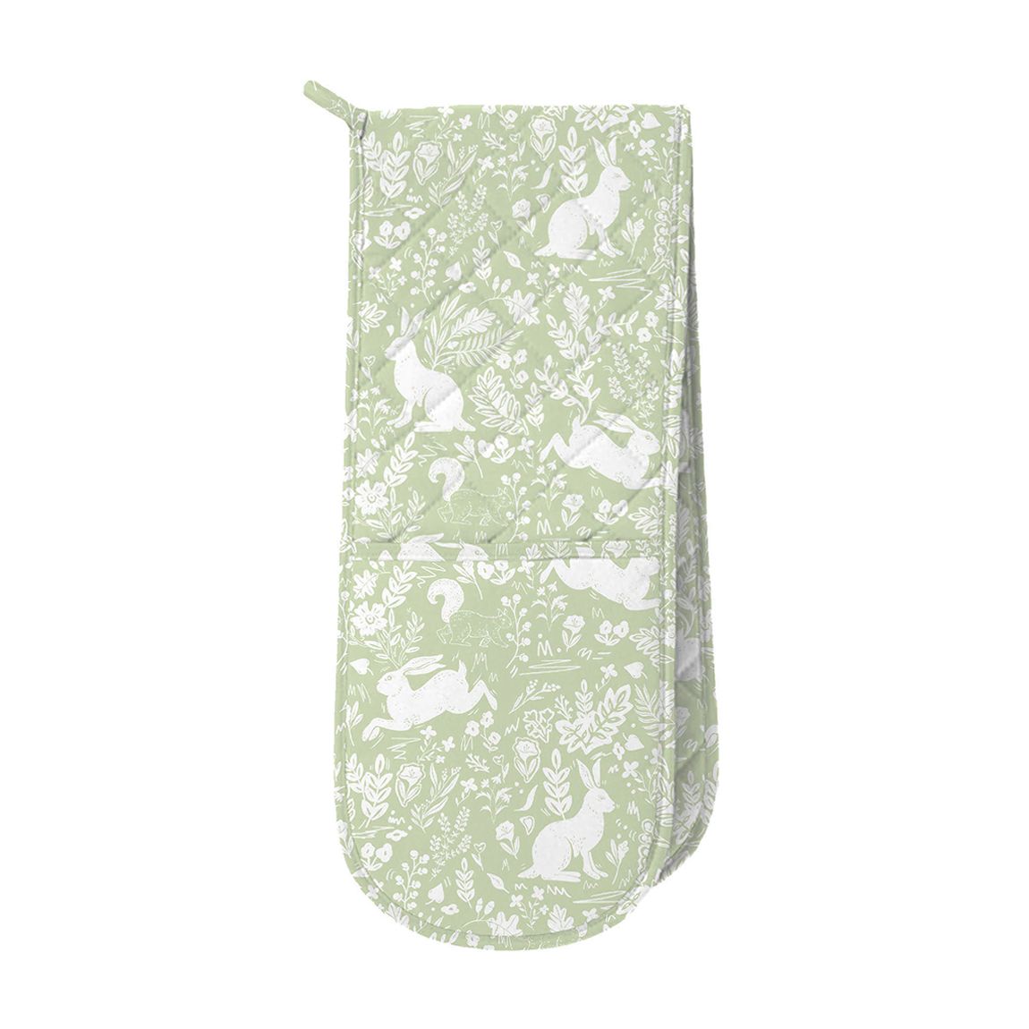 Forest Life Green Double Ovenglove main product photo