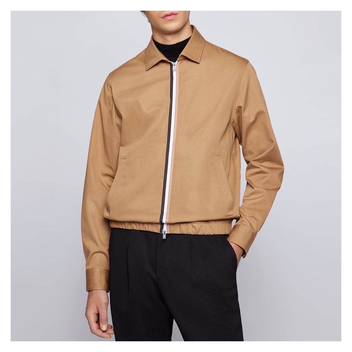 Tan Lawson Cotton Jacket main product photo