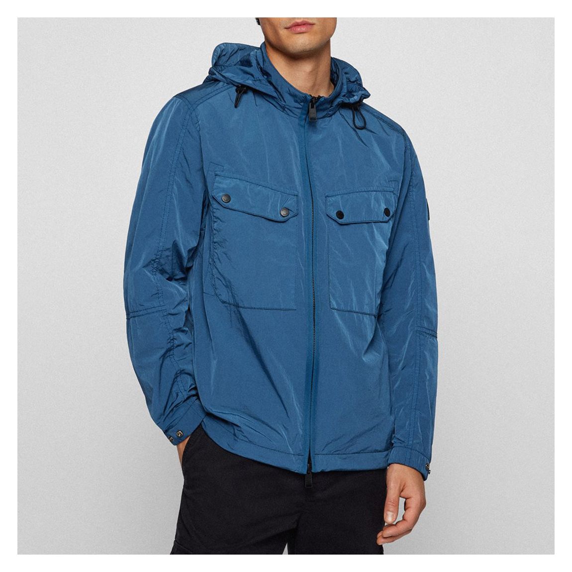 Blue Odell Hooded Jacket main product photo