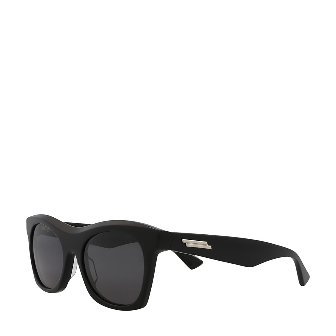 Unisex Bottega Veneta Black Sunglasses 54mm main product photo