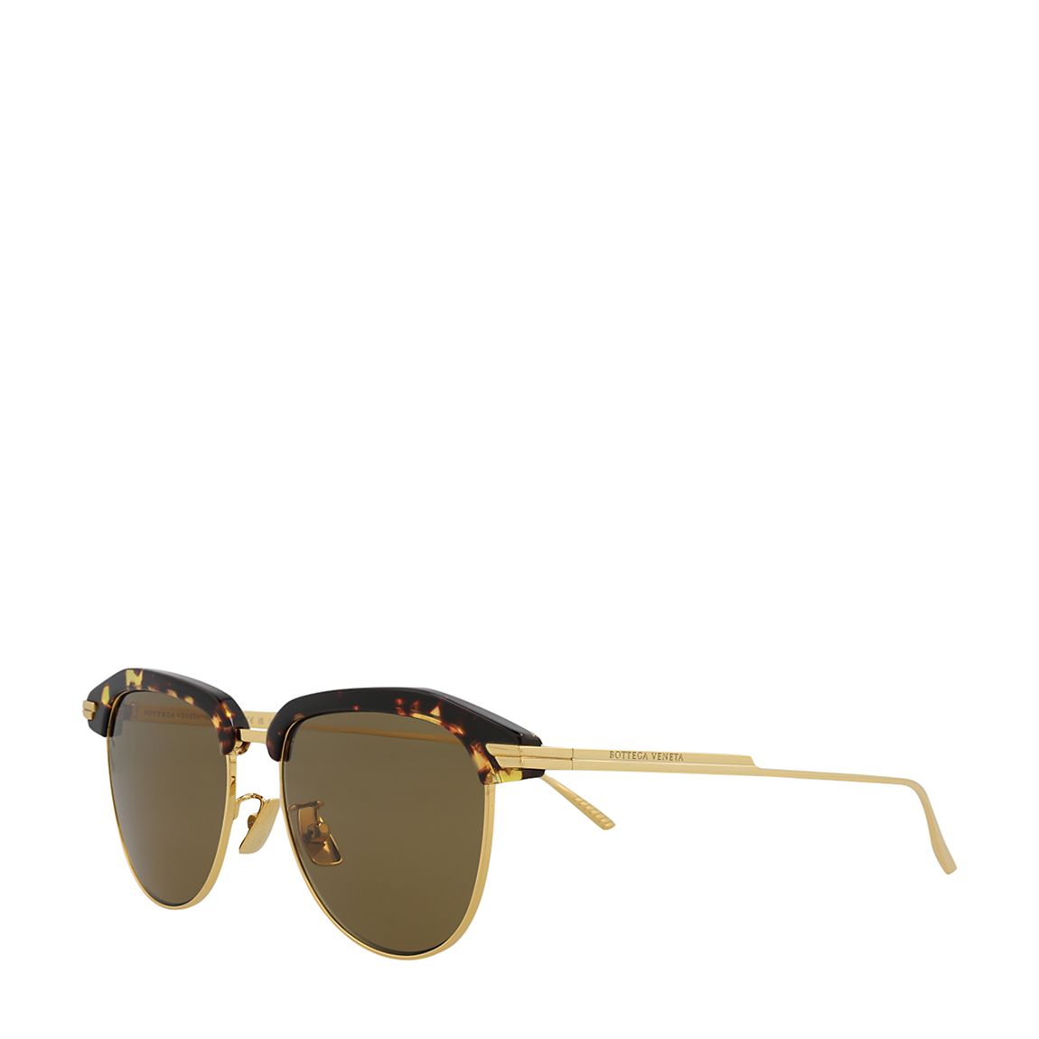 Unisex Bottega Veneta Brown Sunglasses 54mm main product photo