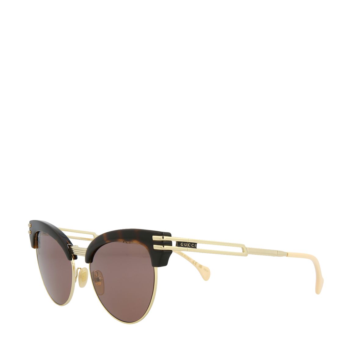 Womens Gucci Brown Sunglasses 55mm main product photo