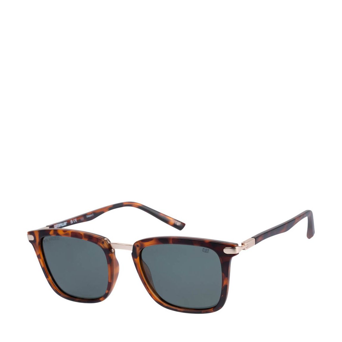 Men's Brown Cat Sunglasses 52mm main product photo