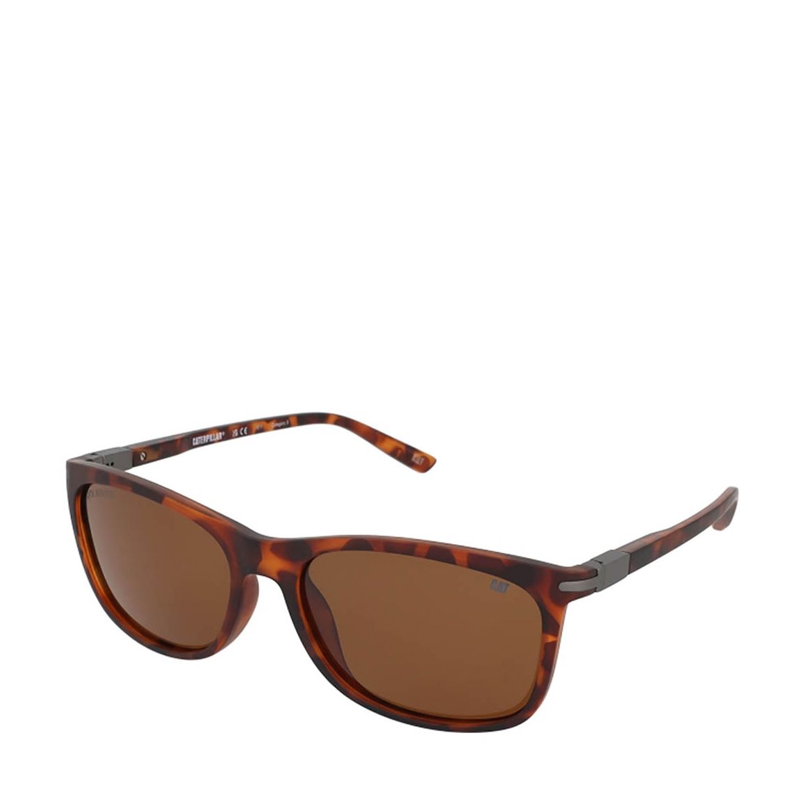 Men's Brown Cat Sunglasses 57mm main product photo