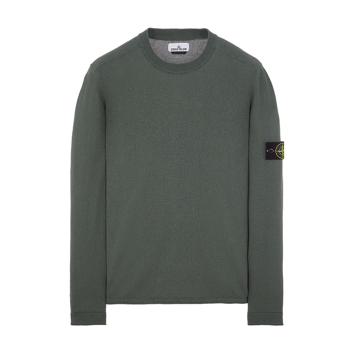 Khaki Crew Neck Cotton Jumper main product photo
