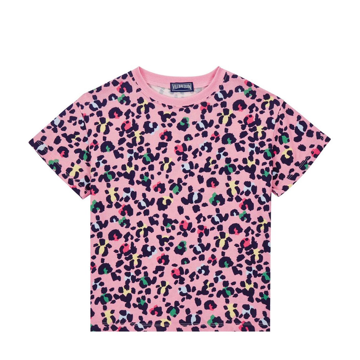 Pink Multi Leopard Print Top main product photo