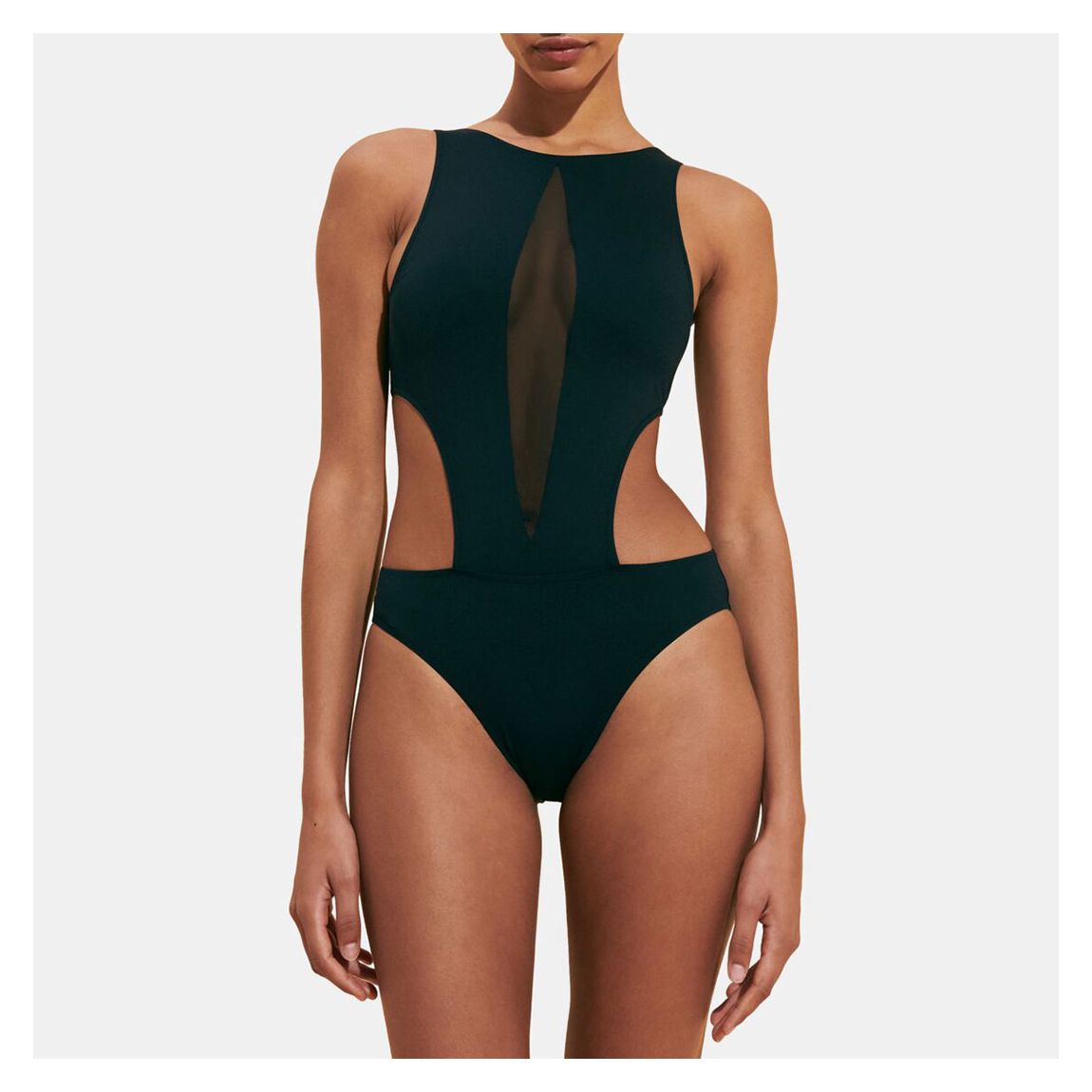 Black Lenora Swimsuit main product photo