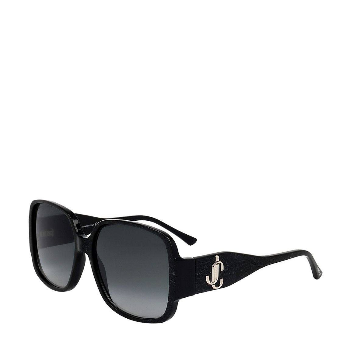 Black Thick Rimmed Square Sunglasses 59mm main product photo