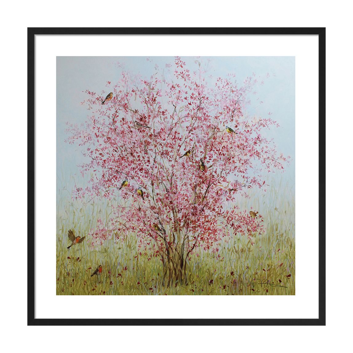 Early Blossom Framed Print, 60cm x 60cm main product photo
