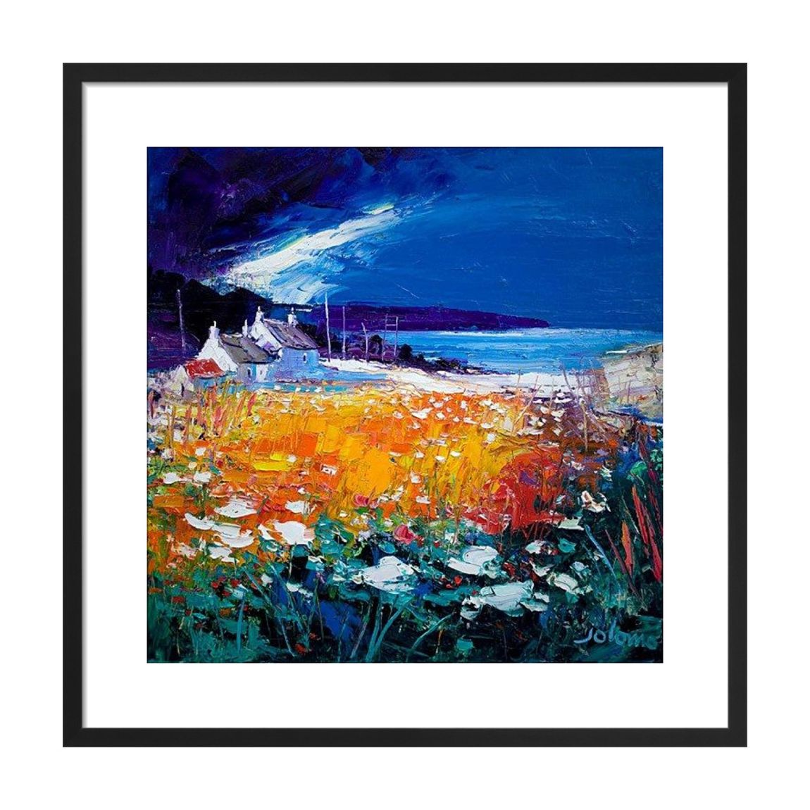 Autumn Light, Westport Kintyre Framed Print, 50cm x 50cm main product photo
