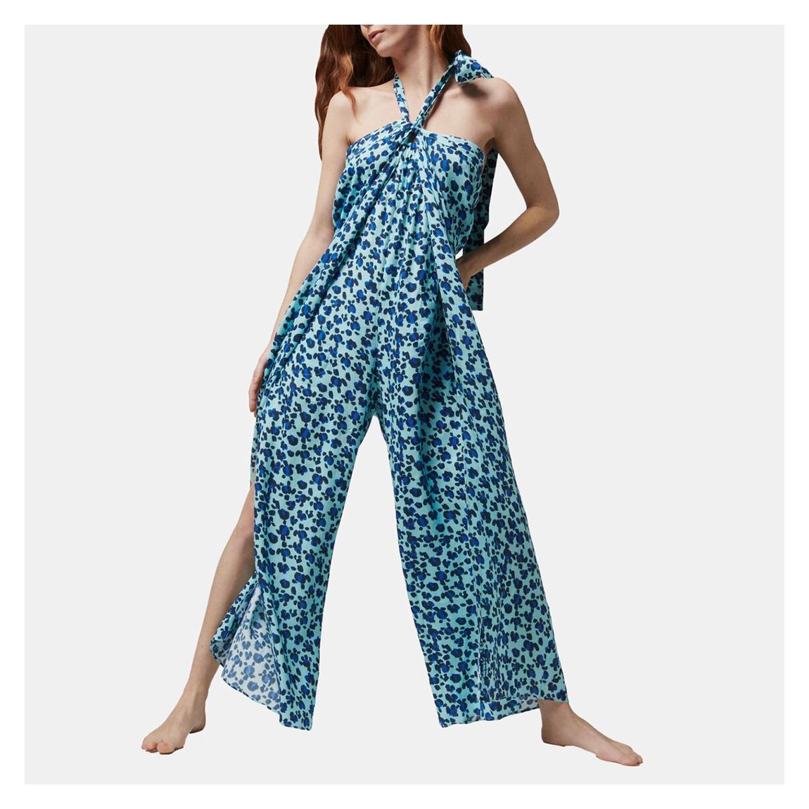 Blue Latoya Playsuit main product photo