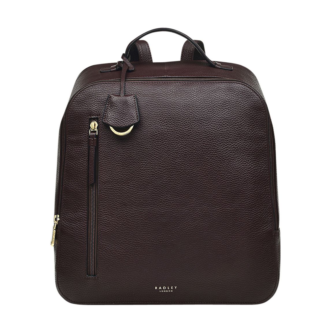 Oxblood Hale Lane Large Ziptop Backpack main product photo