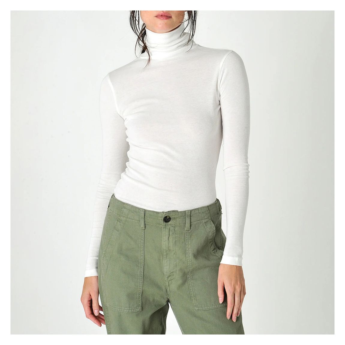 White Agnes Cotton Top main product photo