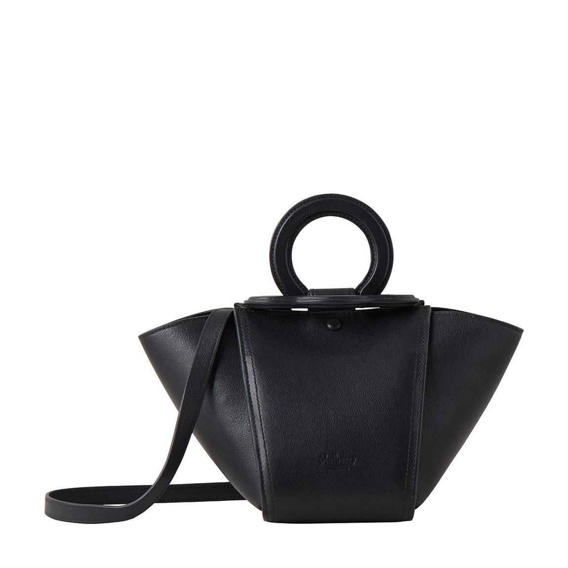 Black Mini Rider's Top Handle Bag main product photo