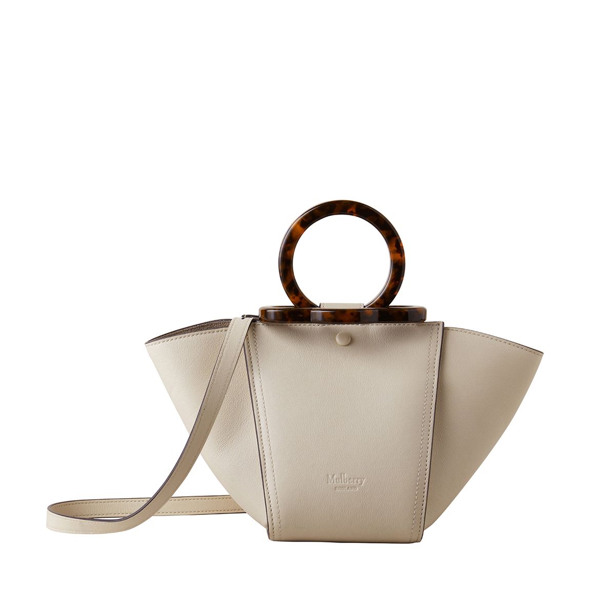 Ivory Mini Rider's Top Handle Bag main product photo