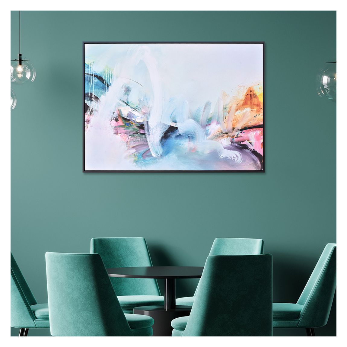 Adventures From Afar 88x123cms Framed Canvas main product photo