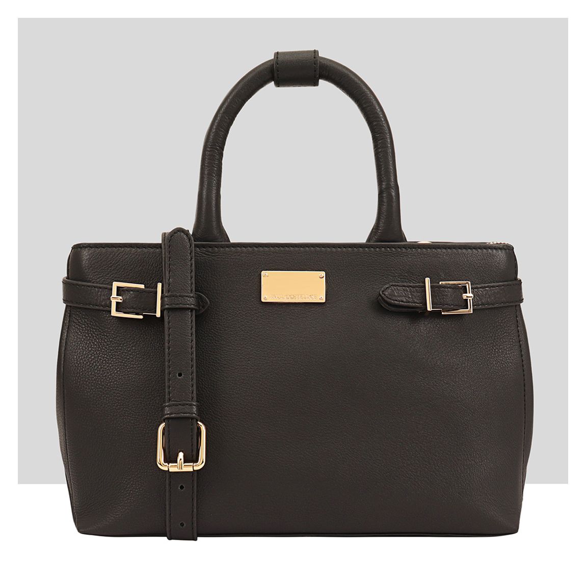 Black Arie Leather Handbag main product photo