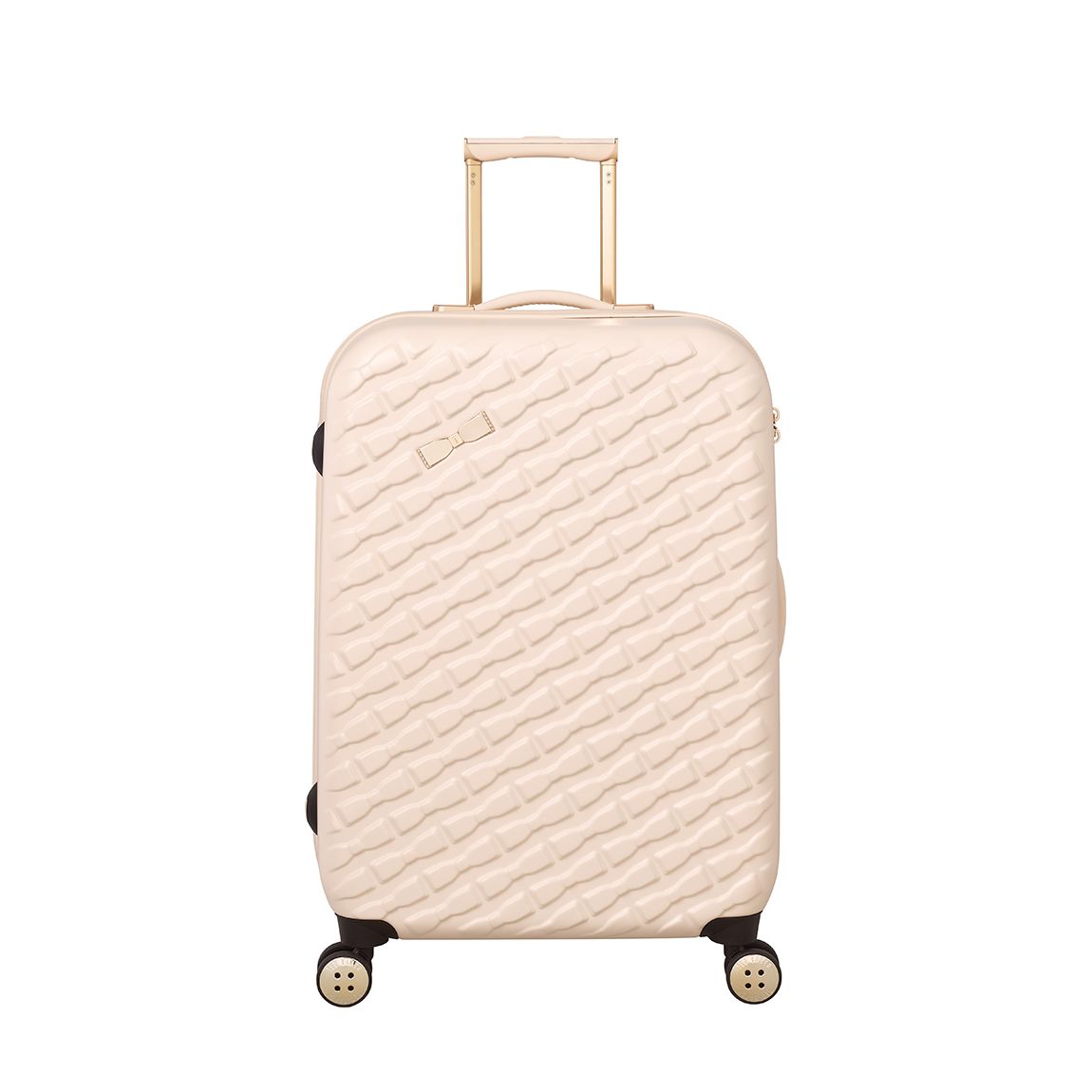 Beige Belle 4 Wheel Medium Suitcase main product photo