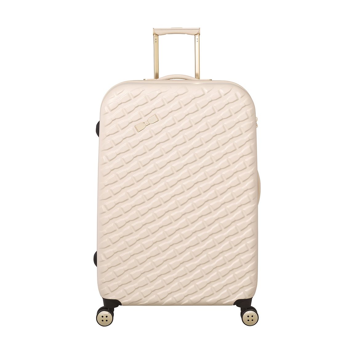Beige Belle 4 Wheel Large Suitcase main product photo