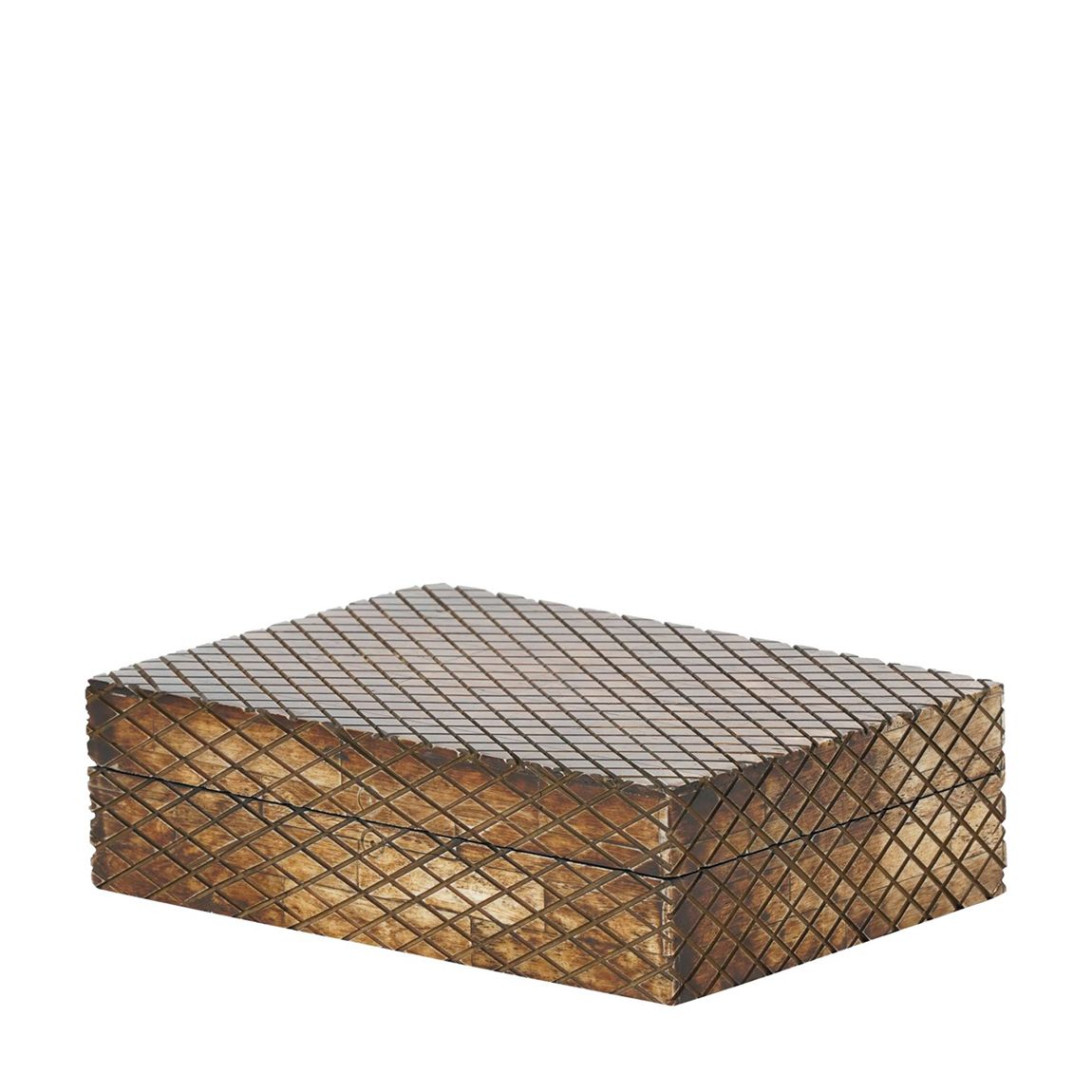 Bone Carved Natural Finish Small Box main product photo