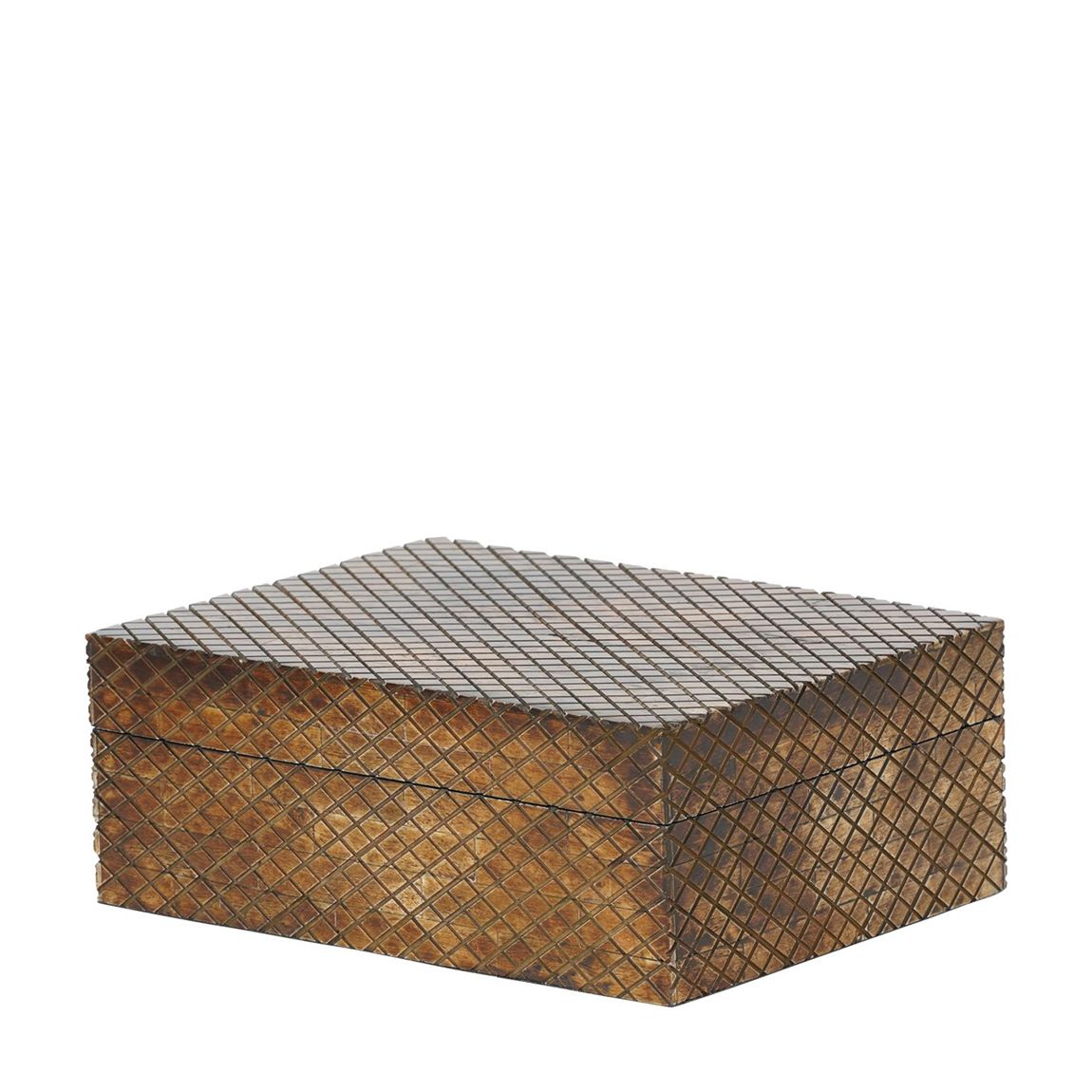 Bone Carved Natural Finish Large Box main product photo