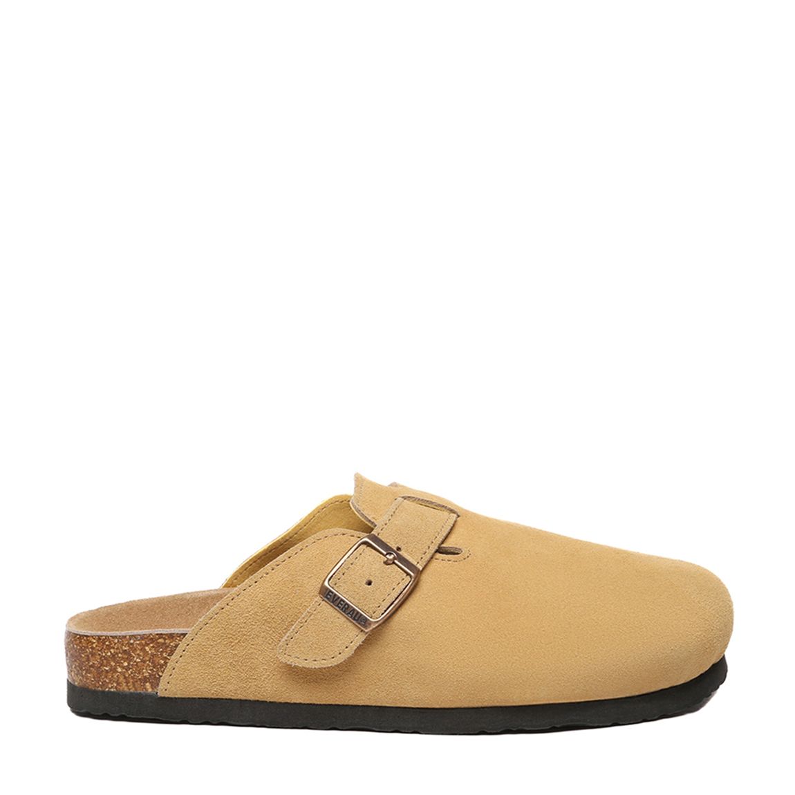 Women's Camel Pintail Suede Clogs main product photo