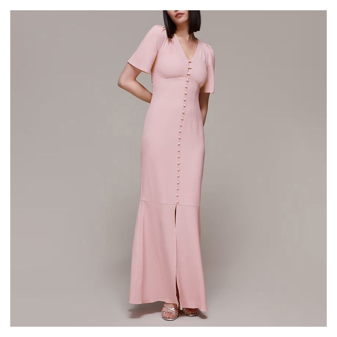 Pale Pink Molly Maxi Dress main product photo
