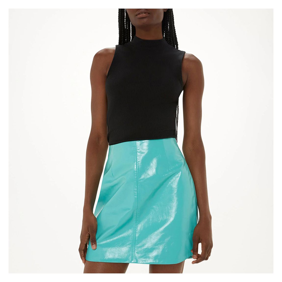 Black Keyhole Cut Out Top main product photo