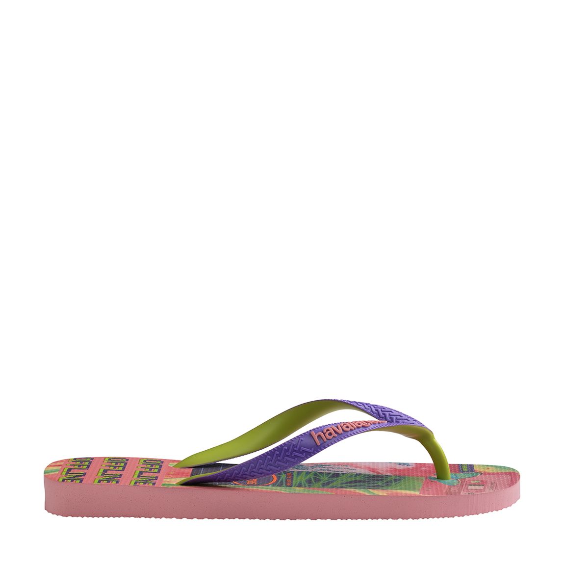 Women Pink Multi Top Flip Flop main product photo