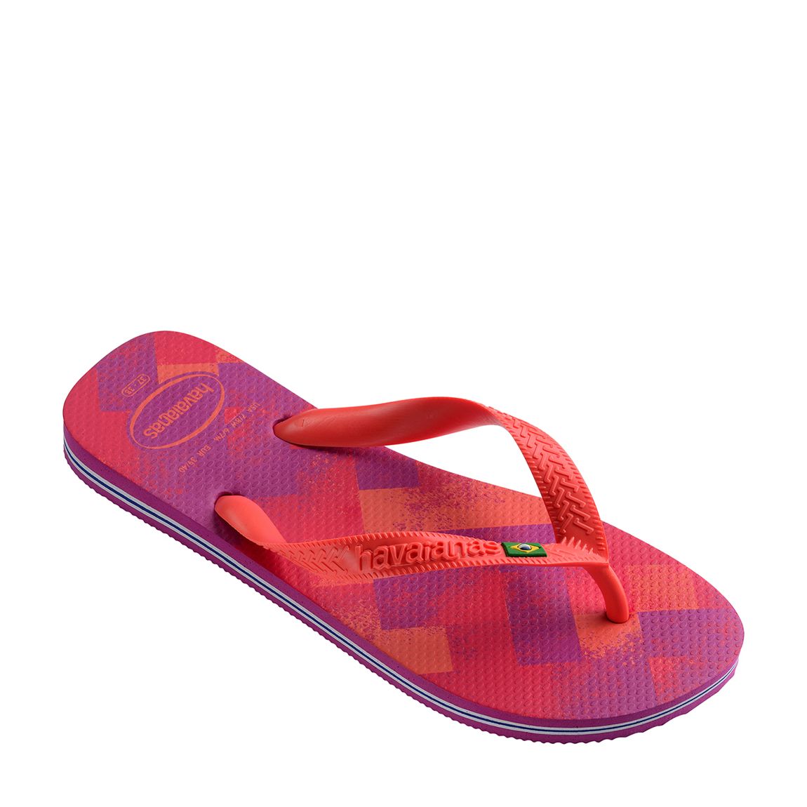 Unisex Rose Brasil Fresh Flip Flop main product photo