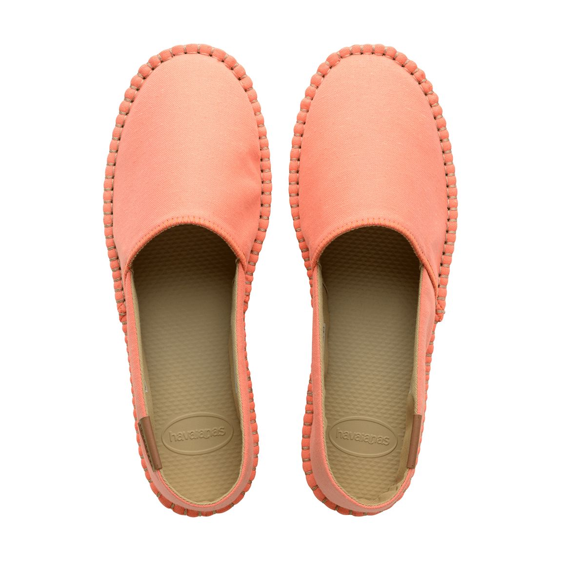 Unisex Peach Pink Origine IV Espadrilles main product photo