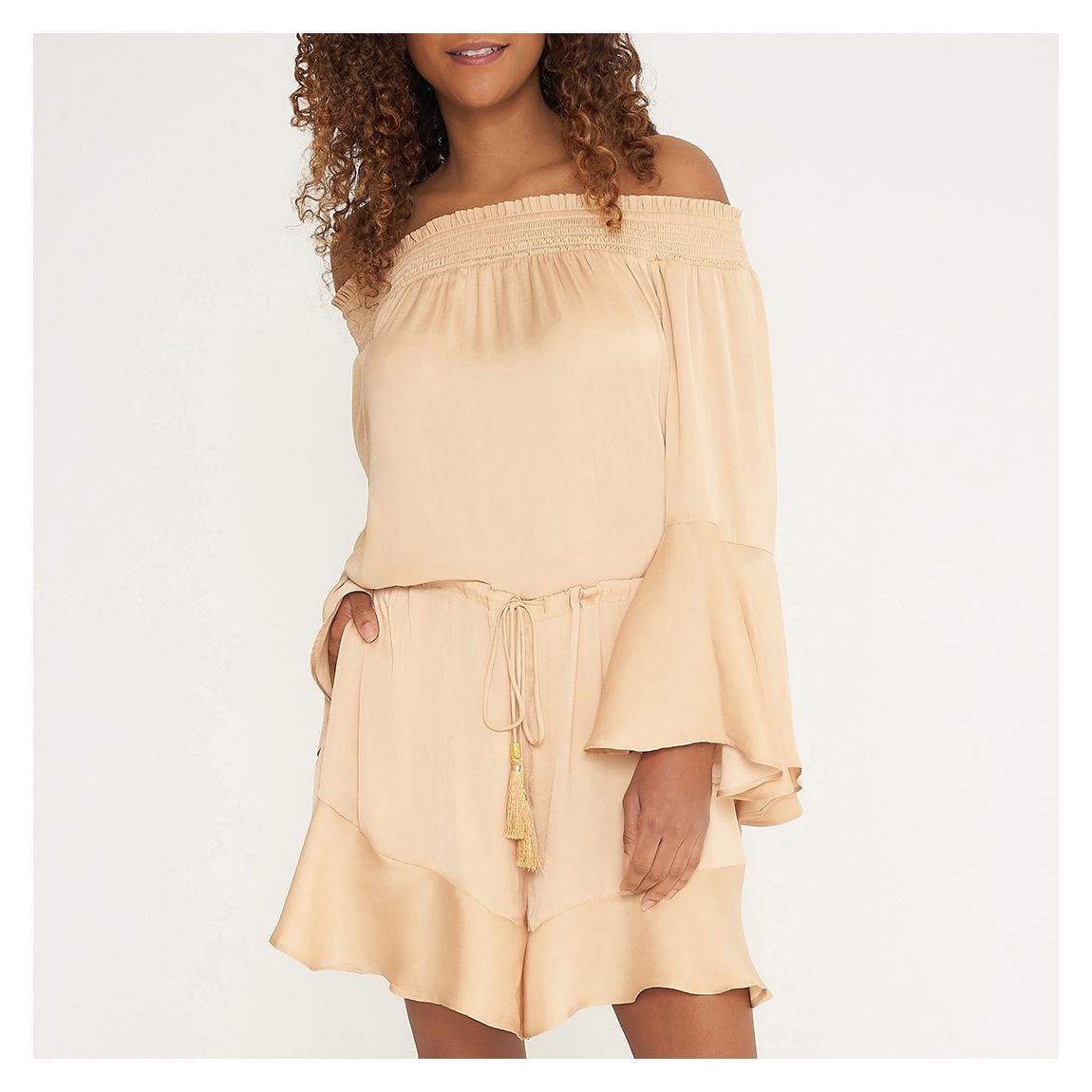 Gold Juno Playsuit main product photo