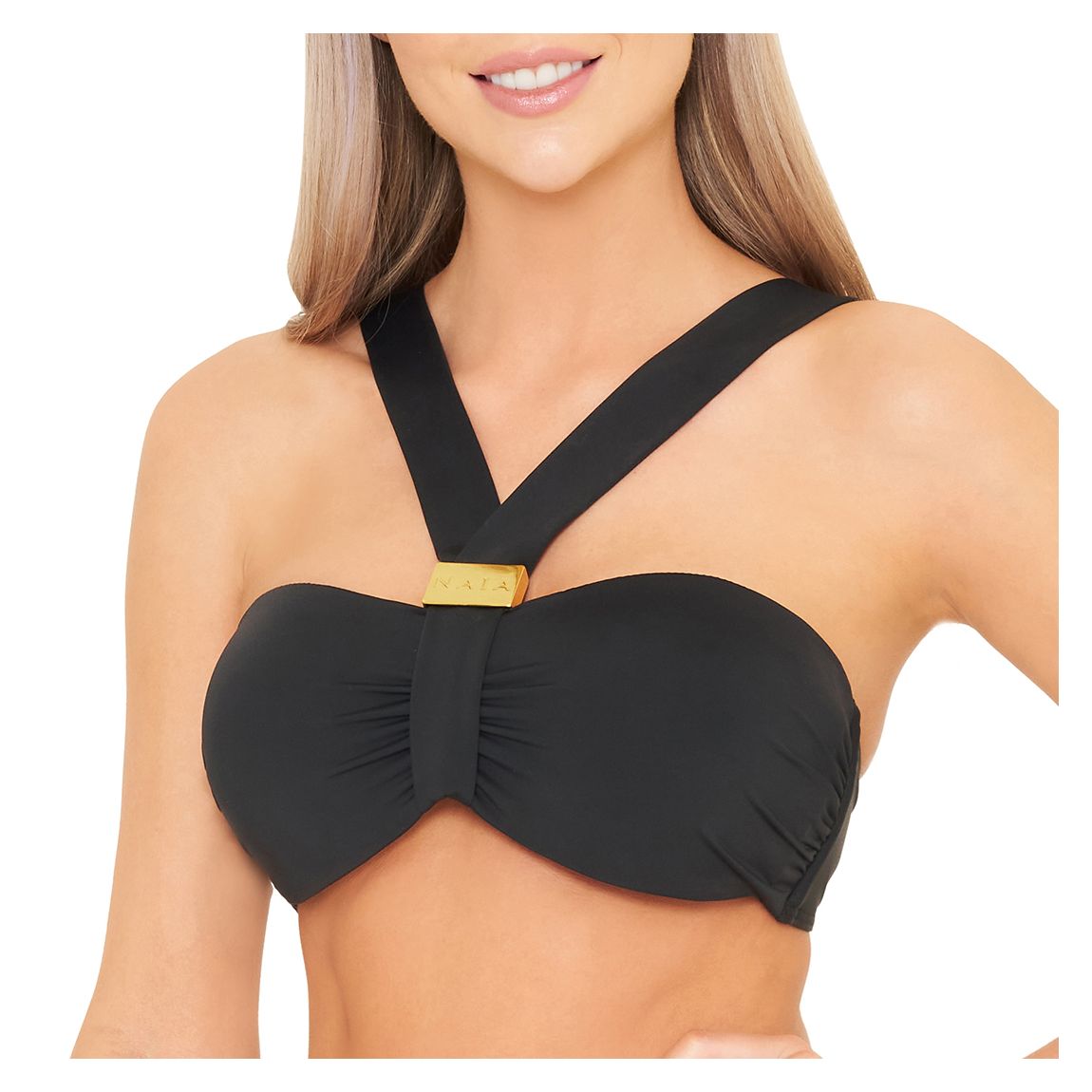 Black Selene Bikini Top main product photo